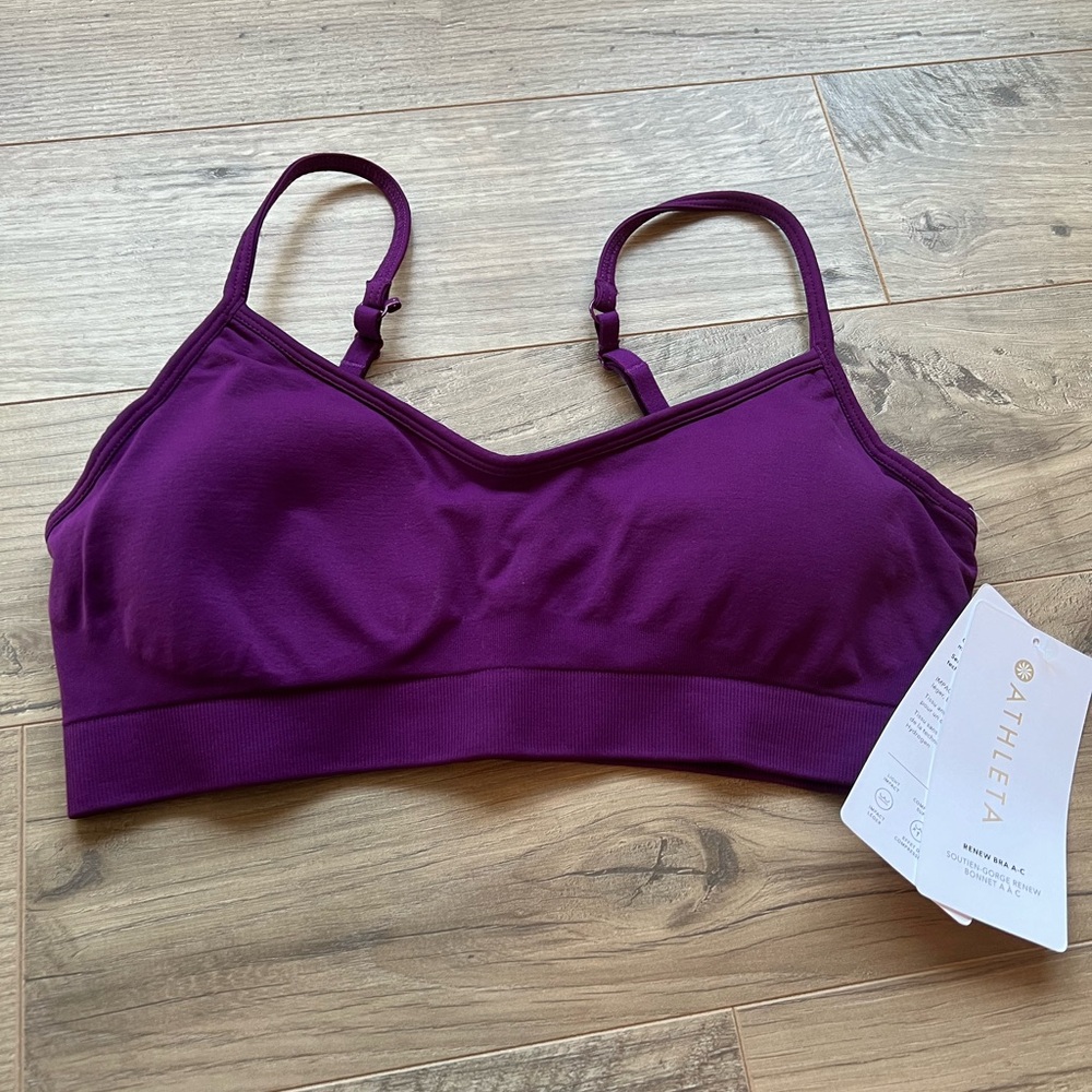 Athleta Renew Sports Bra Size Medium